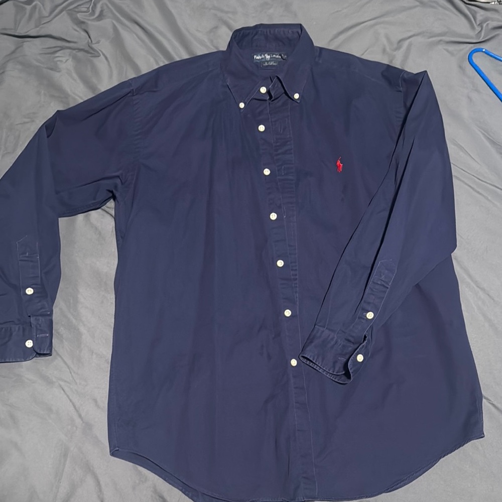 Polo by Ralph Lauren Blue Casual Button Down Shirt